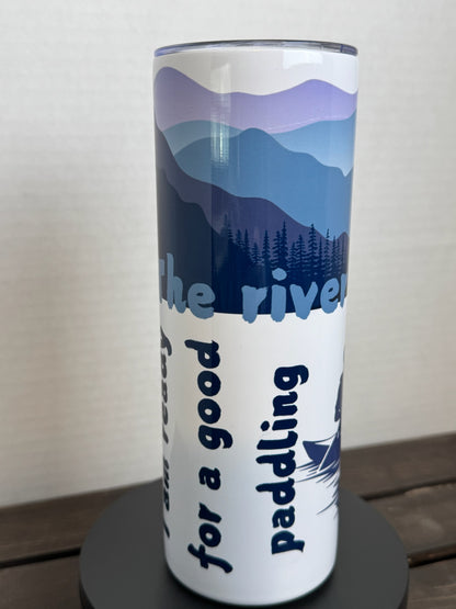 Take Me to the River – 20oz Kayak & Paddling Adventure Tumbler - HisWord Designs