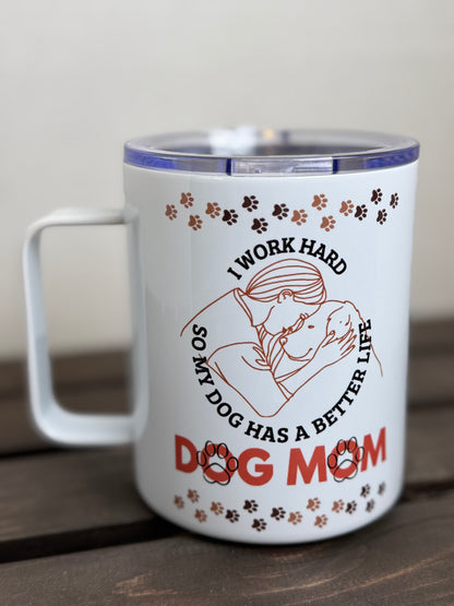 life is better with my dog mug
