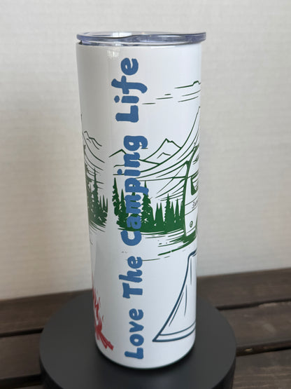 love camping tumbler