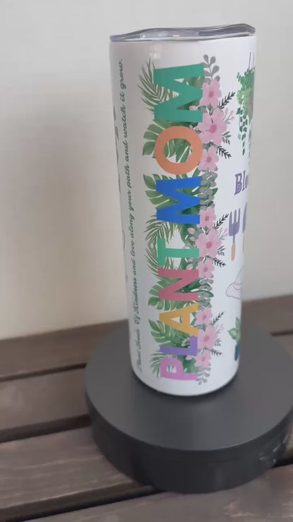 plant mom tumbler