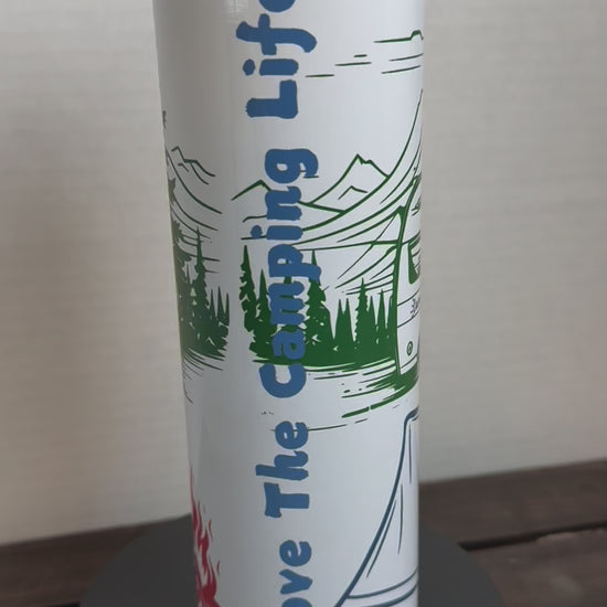 camping time tumbler
