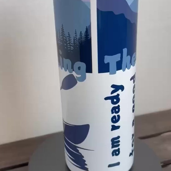 kayaking paddling 20 oz tumbler 
