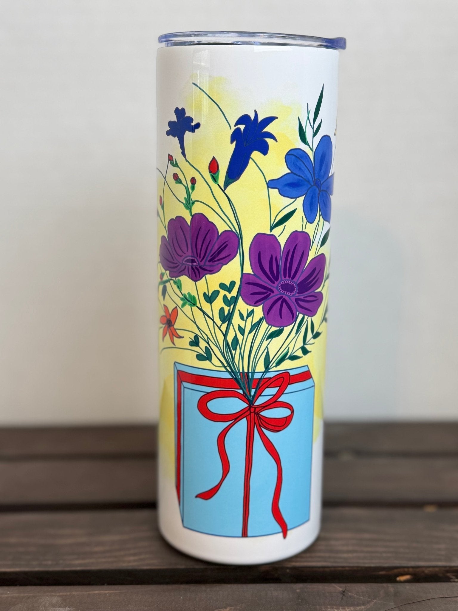 “Today is a Gift” 20oz Tumbler – Start Every Day with Gratitude - HisWord Designs
