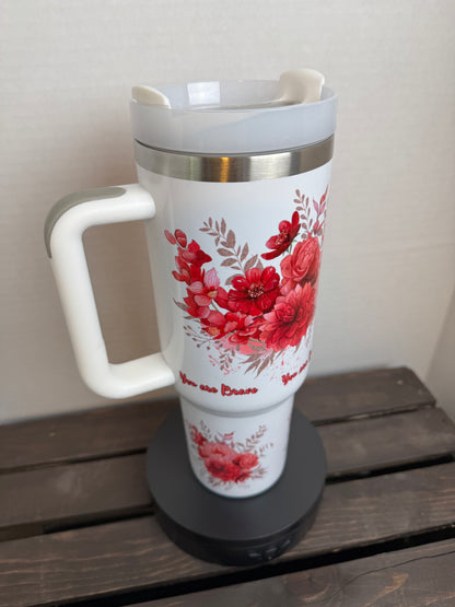 you are worthy tumbler